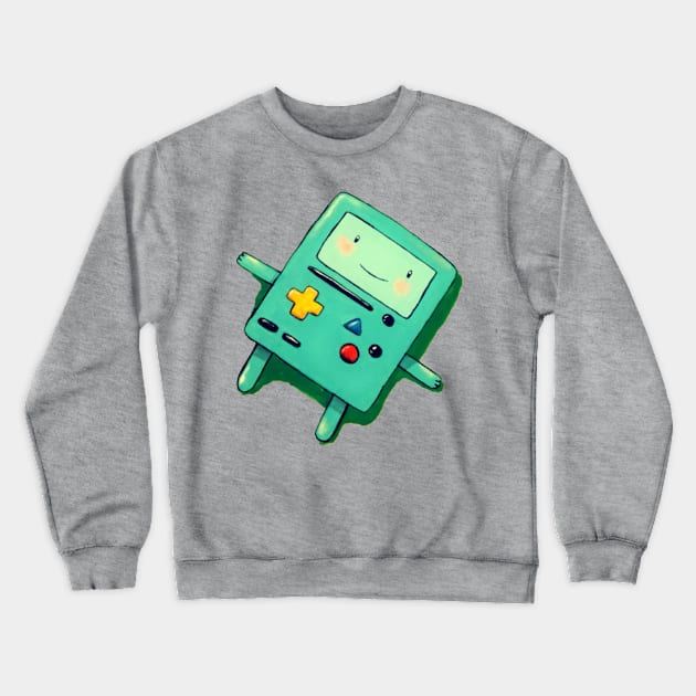 Beemo Crewneck Sweatshirt by Whatstheteashirt